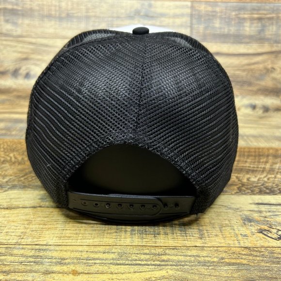 Rolling Stones Mens Trucker Hat Black Snapback Tumbling Dice 1972 Baseball Cap - Picture 5 of 8